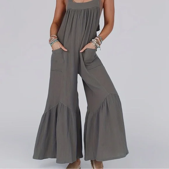 Three Birds Nest Bethany Jumpsuit - Picture 2 of 7